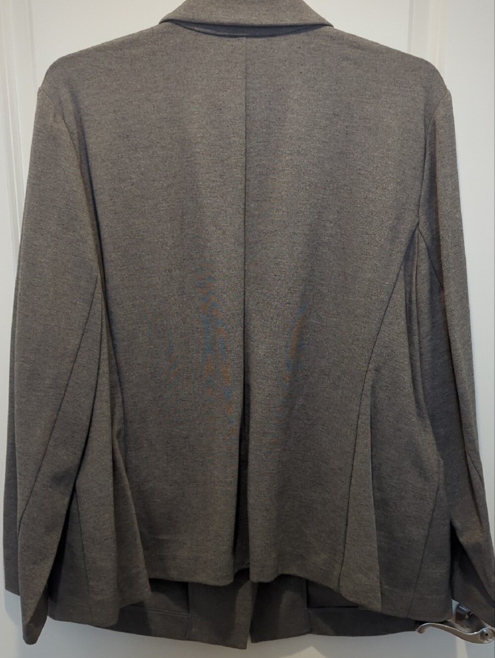 NWOT Lane Bryant Gray Knit Blazer Size 28 - Picture 4 of 5